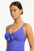 Sea Level Essentials Edit Tie Front DD/E One Piece